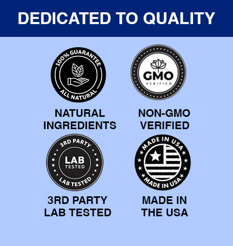 Manufactured in a GMP certified facility — quality assured